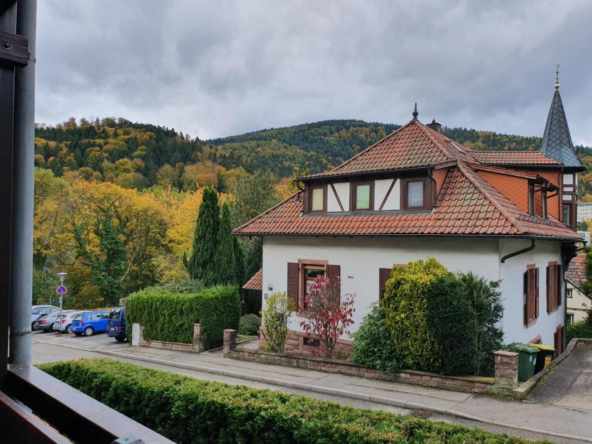 Gemuetliche Ferienwohnung Am Kurpark In Bad Herrenalb Esterno foto